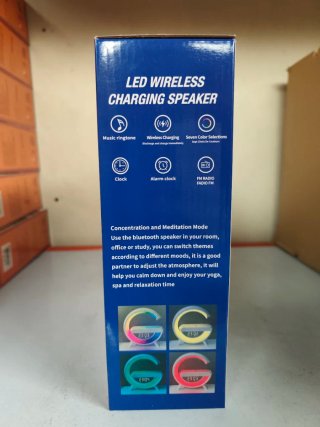 BT-3401 LED Wireless Charging Speaker