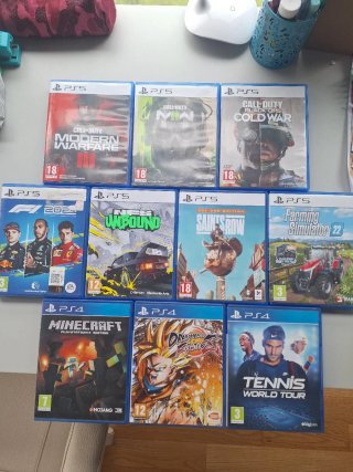 Giochi PS5 e PS4: Call of Duty, Minecraft, Tennis