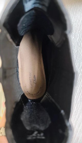 Botas Clarks Mujer Negras