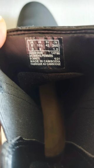 Botas Clarks Mujer Negras