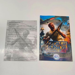 Medal of Honor Rising Sun - Ps2 Playstation 2