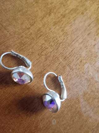 Orecchini con pietre multicolor
