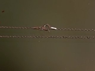 Cadena de plata fina