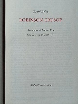 Robinson Crusoe 1963 – edizione integrale