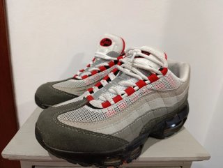 Zapatillas Nike Air Max 95 Gris/Rojo