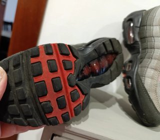 Zapatillas Nike Air Max 95 Gris/Rojo
