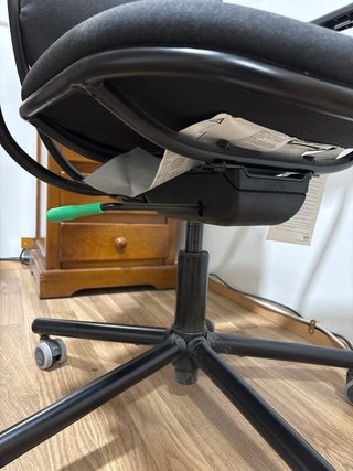 Silla gaming Ikea negra