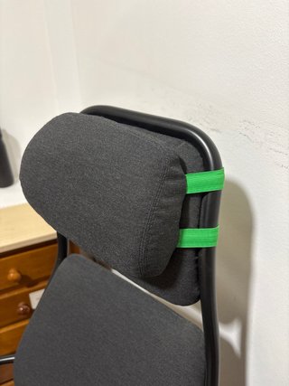 Silla gaming Ikea negra