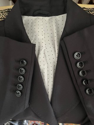 Giacca nera donna taglia 46/48
