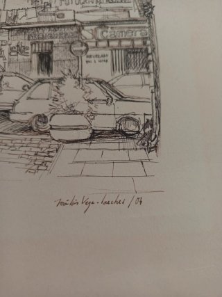 Bonito Grabado antiguo