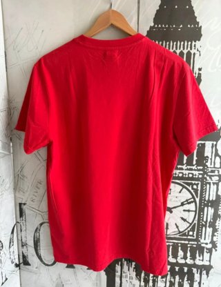 T-shirt Woolrich rossa cotone taglia L