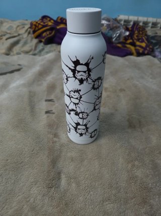 Botella Star Wars Blanca Película nueva exclusiva