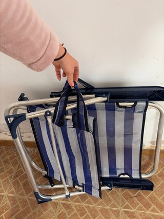 Pack 2 Sillas Playa + Nevera