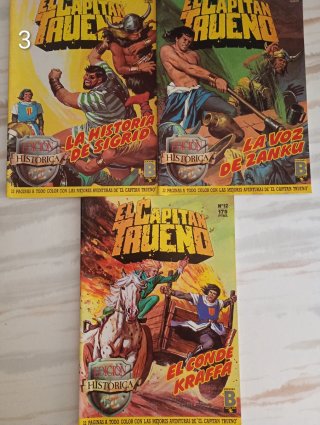 EL CAPITÁN TRUENO LOTE EDICIÓN HISTÓRICA