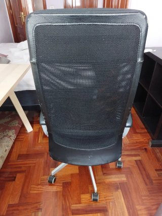 Silla de oficina Ikea negra