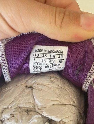 Adidas Sneakerinas Morado/Blanco Y2K