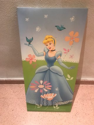 Cuadro infantil Princesa Cenicienta