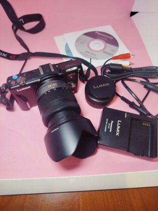 Equipo completo fotográfico con 2 objetivos