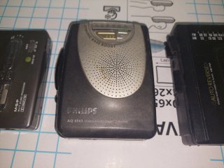Lote 3 reproductores Cassette y TV Portátil