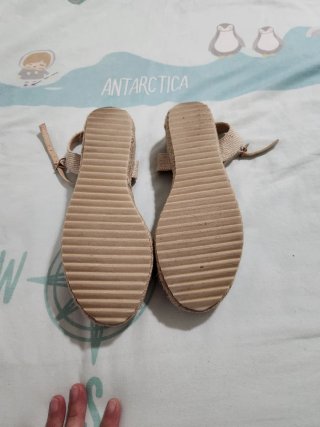 Sandalias de yute para mujer