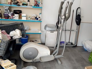 Bicicleta Elíptica Gris