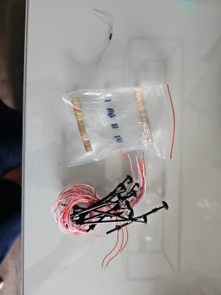 Farolas H0 LED (10 unidades)
