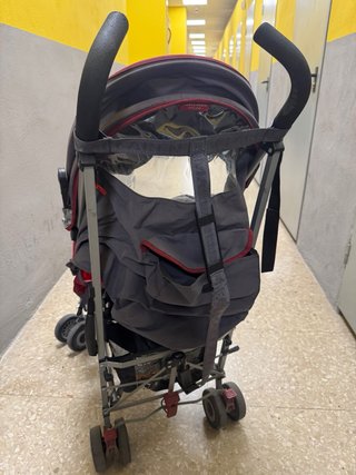 Silla de Paseo Maclaren Roja y Gris