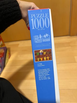 Puzzle Anne Geddes Bebés en Macetas 1000 Piezas