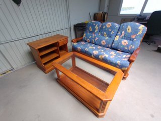 Conjunto muebles pino