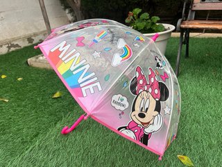 Paraguas infantil Frozen y Minnie. Buen estado.