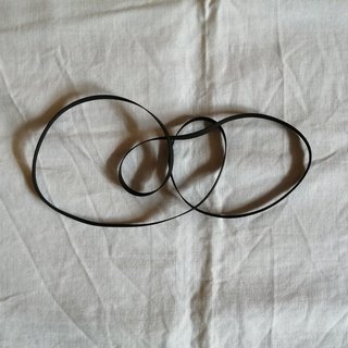 Cinghia giradischi Audio-Technica nera