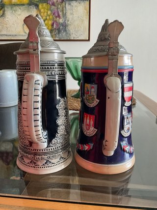 Brocche di birra di Praga