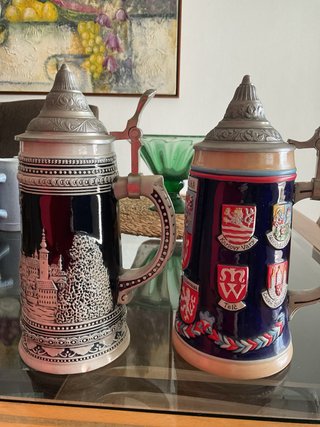 Brocche di birra di Praga
