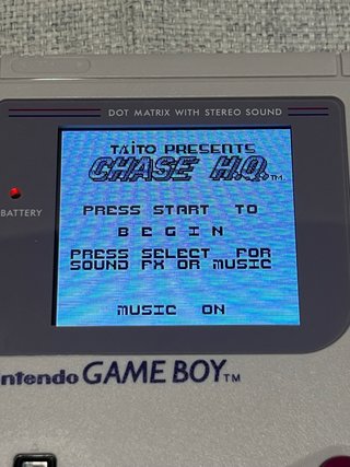Chase H.Q. Game Boy, cartucho original, caja repro