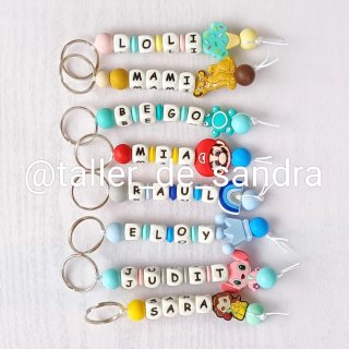 Llaveros personalizados con el nombre