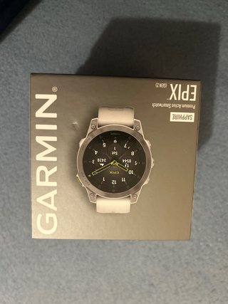 Garmin Epix Gen 2 Sapphire Smartwatch Plata