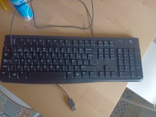 Teclado Logitech Negro