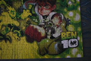 Puzzle Ben 10 Tennyson 500 Piezas (Incompleto)