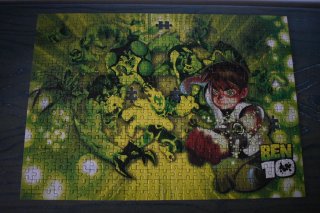 Puzzle Ben 10 Tennyson 500 Piezas (Incompleto)