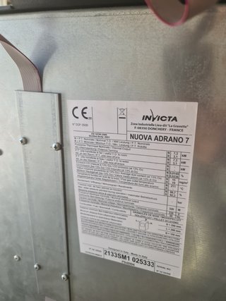 Stufa a pellet Invicta 7 kW