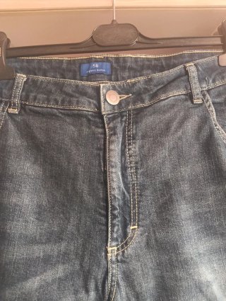 Pantalón Vaquero Hombre Azul Talla XXL
