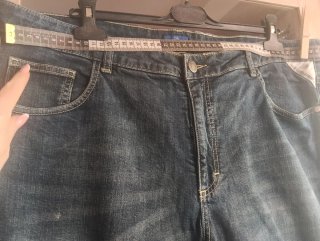 Pantalón Vaquero Hombre Azul Talla XXL