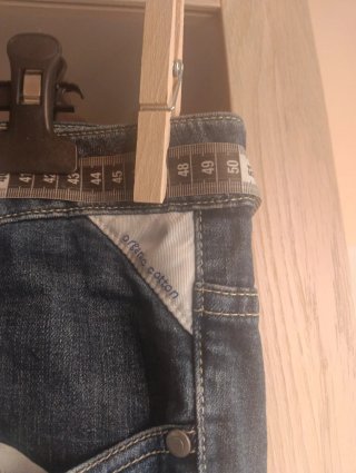 Pantalón Vaquero Hombre Azul Talla XXL