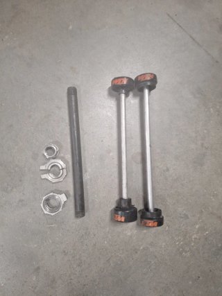 Protectores basculante y suspensión KTM 640