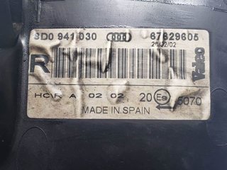 FARO DERECHO AUDI AUDI A4 BERLINA (B5) (8D2) 1994-1998