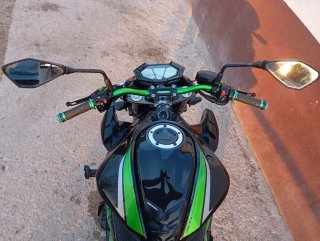 Kawasaki Z800 A2 Manual Negra/Verde