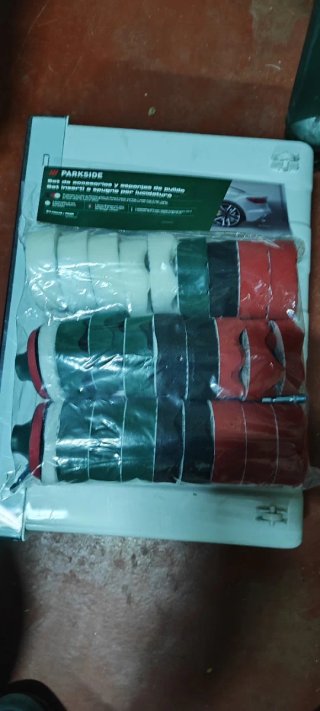 Pack Discos Pulir Coche Parkside