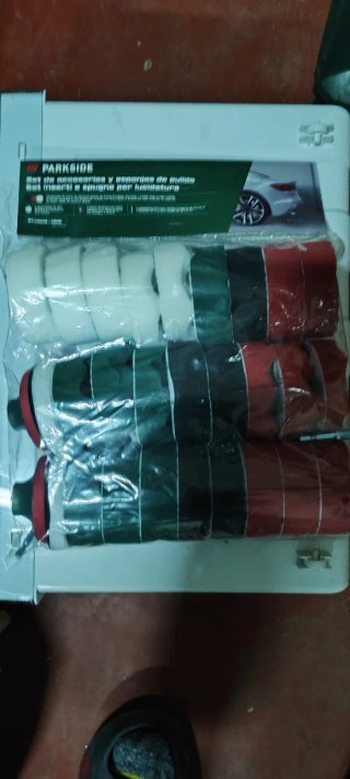Pack Discos Pulir Coche Parkside