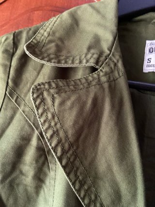 Sahariana verde militar Talla S