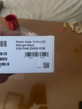 Xiaomi Redmi Note 14 Pro 5G Negro